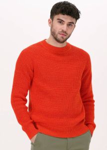 Selected Homme Rode Trui Slhsenni Ls Knit Mock Neck W