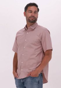 Selected Homme Roze Casual Overhemd Slhrelaxbaron Shirt Ss Mix W Faawn