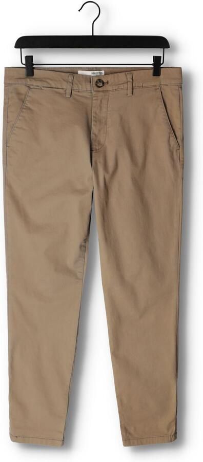 SELECTED HOMME Heren Broeken Slh175-slim New Miles Flex Pant Noos Beige - Foto 3