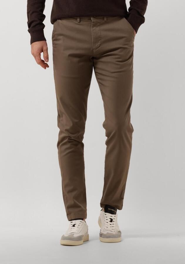 SELECTED HOMME Heren Broeken Slh175-slim New Miles Flex Pant Noos Bruin - Foto 4