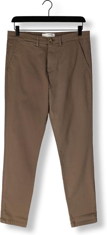 SELECTED HOMME Heren Broeken Slh175-slim New Miles Flex Pant Noos Bruin - Foto 3