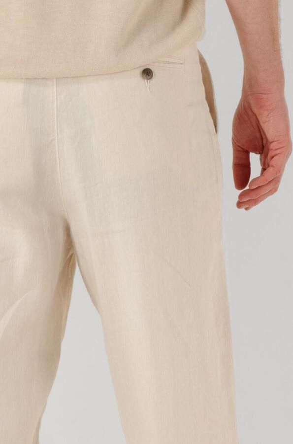 SELECTED HOMME Heren Broeken Slh180-relaed Crop Ron Sun Pleat Pant Beige - Foto 2