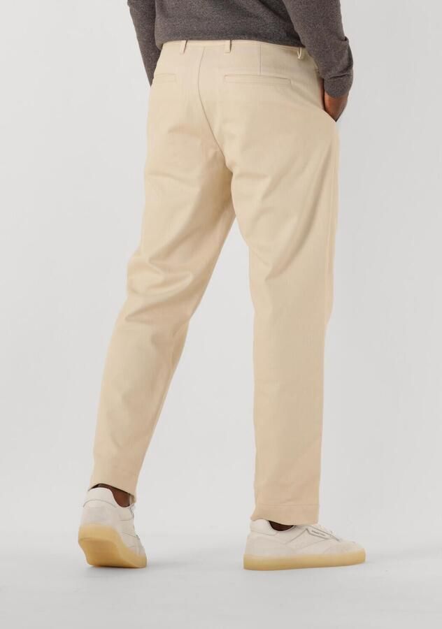 SELECTED HOMME Heren Broeken Slhregular Harry Twill Pant Beige