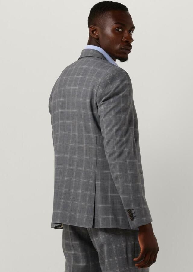 SELECTED HOMME Heren Colberts Slhslim-liam Grey blue Check Blz Flex B Grijs - Foto 2