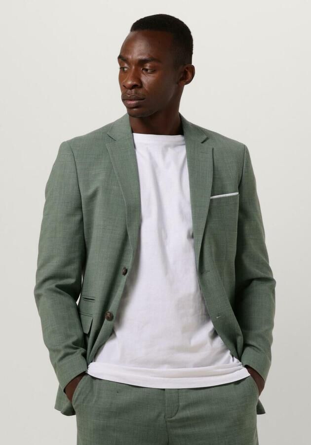 Selected Homme Slim fit 2-knoops colbert met klepzakken model 'OASIS' - Foto 4