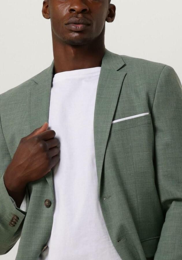 Selected Homme Slim fit 2-knoops colbert met klepzakken model 'OASIS' - Foto 2