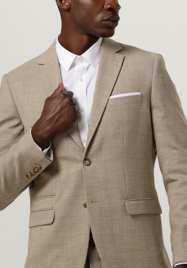 Selected Homme Slim fit 2-knoops colbert met klepzakken model 'OASIS' - Foto 2