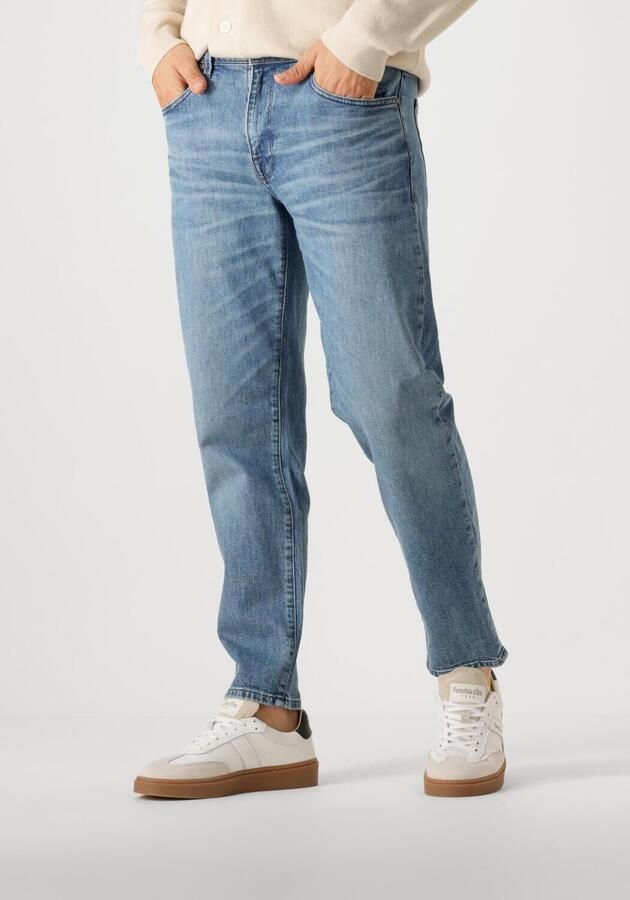 SELECTED HOMME Heren Jeans Slh180-relaxcrop Aldu 6434 M. Blue Jns Blauw - Foto 4