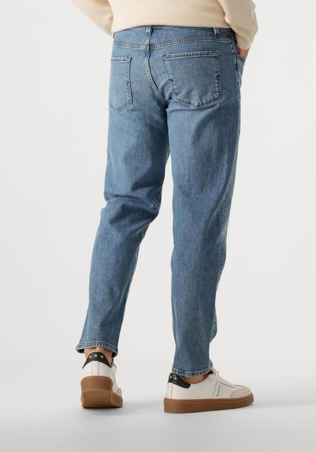 SELECTED HOMME Heren Jeans Slh180-relaxcrop Aldu 6434 M. Blue Jns Blauw