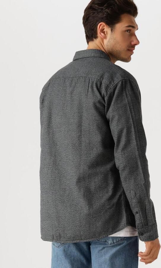 SELECTED HOMME Heren Overhemden Slhreg-owen Flannel Mix Shirt Donkerblauw - Foto 3