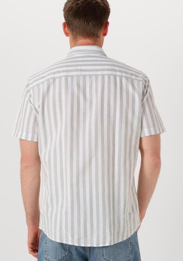 Selected Overhemd Lange Mouw Noos Reg-Sun Shirt Iceberg Green Stripes - Foto 2