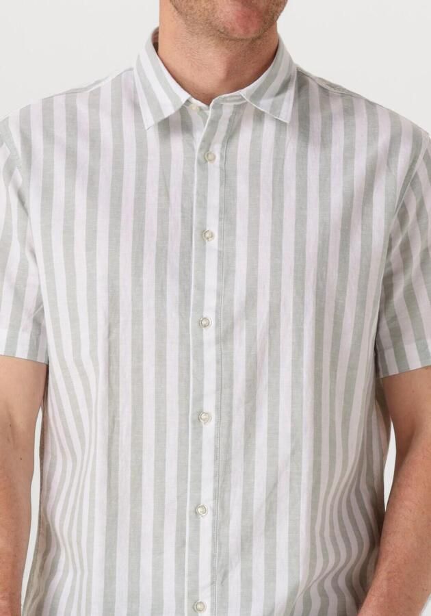 Selected Overhemd Lange Mouw Noos Reg-Sun Shirt Iceberg Green Stripes - Foto 3