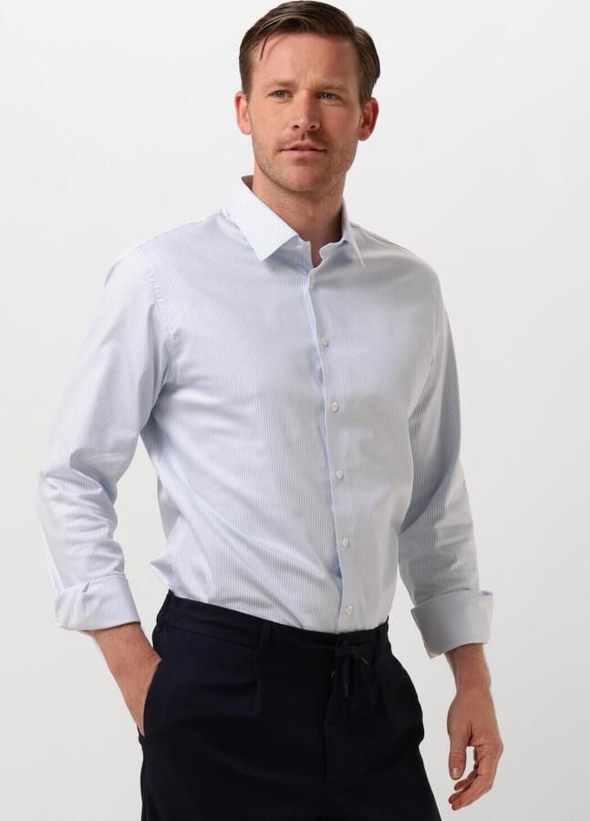 SELECTED MEN Heren Overhemden Slhslim-performance Shirt Ls Noos Blauw - Foto 4