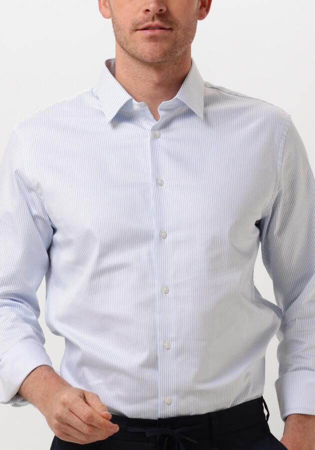 SELECTED MEN Heren Overhemden Slhslim-performance Shirt Ls Noos Blauw - Foto 3