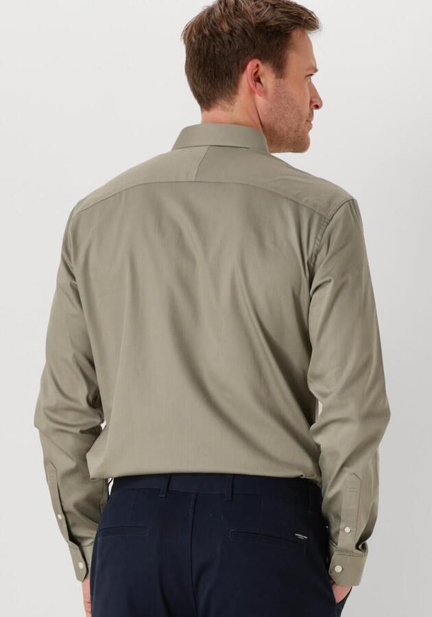 SELECTED MEN Heren Overhemden Slhslim-performance Shirt Ls Noos Groen