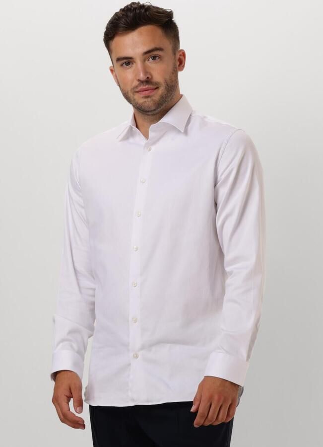 SELECTED HOMME Heren Overhemden Slhslim-performance Shirt Ls Noos Wit - Foto 4