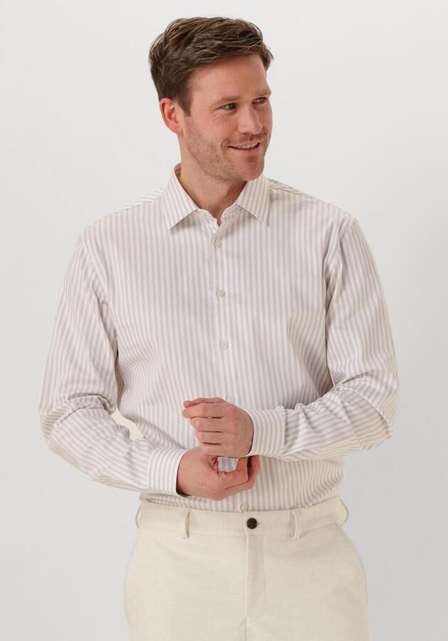 SELECTED MEN Heren Overhemden Slhslim-performance Shirt Ls Noos Zand - Foto 1