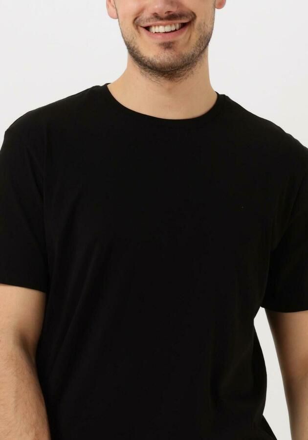 SELECTED HOMME Heren Polo's & T-shirts Slhaspen Ss O-neck Tee Noos Zwart - Foto 3