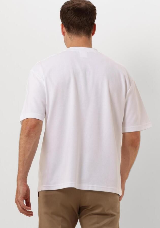 SELECTED HOMME Heren Polo's & T-shirts Slhlooseoscar Ss O-neck Tee Noos Wit - Foto 2