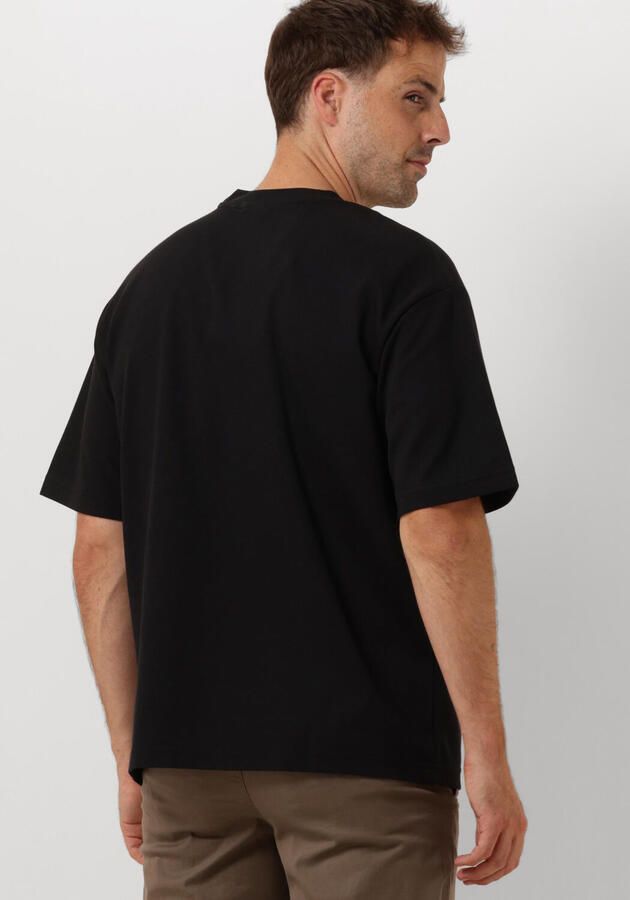 SELECTED HOMME Heren Polo's & T-shirts Slhlooseoscar Ss O-neck Tee Noos Zwart - Foto 2