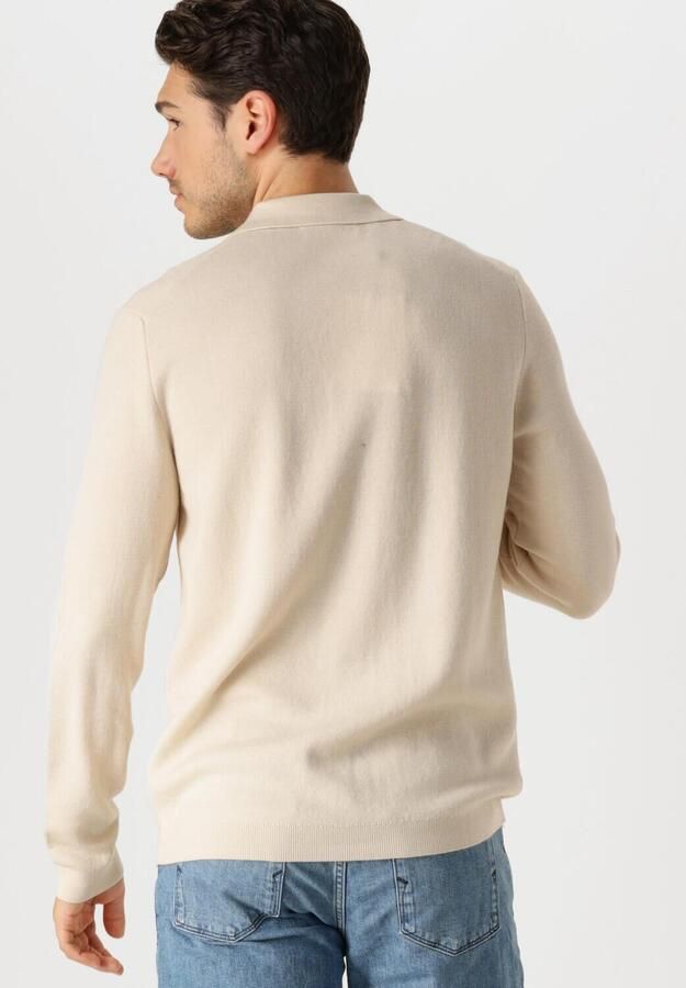 SELECTED HOMME Heren Truien & Vesten Lshtray Ls Knit Merino Butten Cardigan Ecru