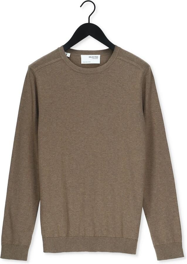 Selected Homme Regular fit gebreide pullover van puur katoen model 'BERG'