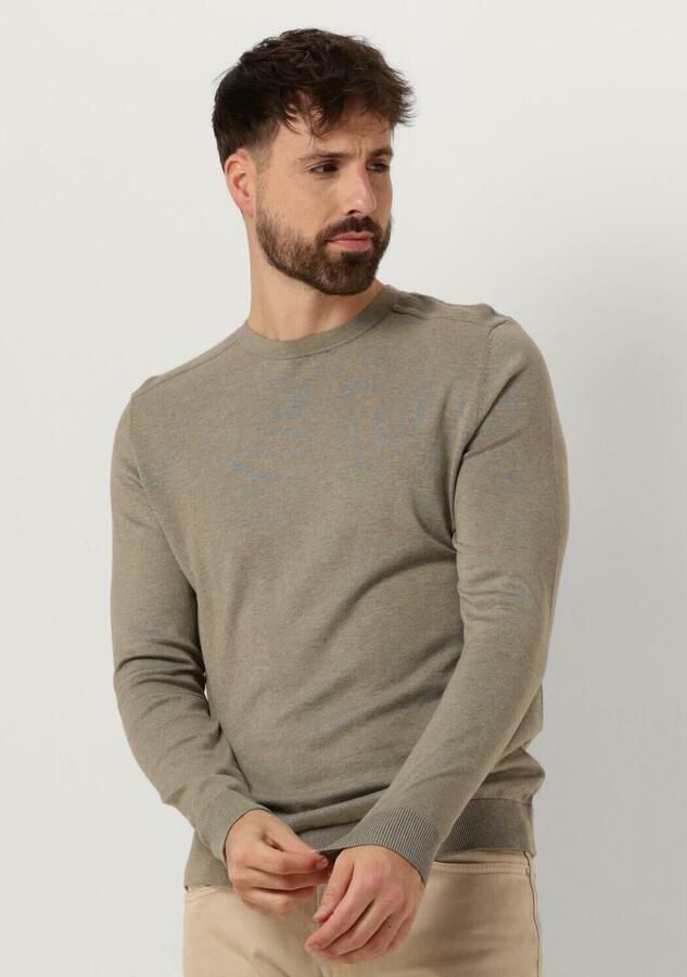 SELECTED HOMME Heren Truien & Vesten Slhberg Crew Neck Noos Groen - Foto 4