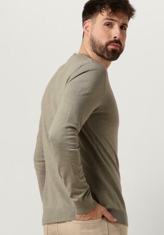 SELECTED HOMME Heren Truien & Vesten Slhberg Crew Neck Noos Groen