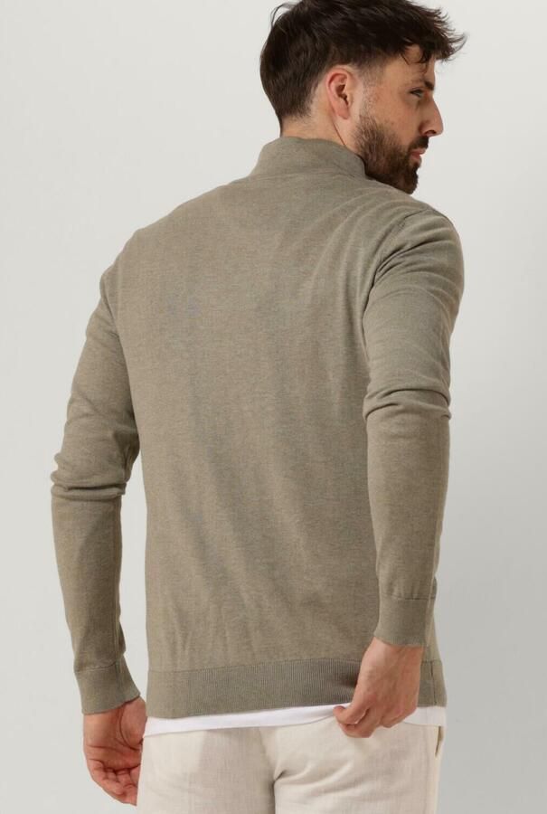 SELECTED HOMME Heren Truien & Vesten Slhberg Half Zip Cardigan Noos Groen - Foto 2