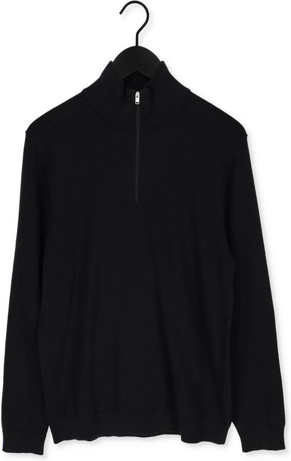 SELECTED HOMME Heren Truien & Vesten Slhberg Half Zip Cardigan Noos Zwart - Foto 3