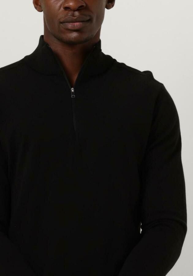 SELECTED HOMME Heren Truien & Vesten Slhberg Half Zip Cardigan Noos Zwart - Foto 2