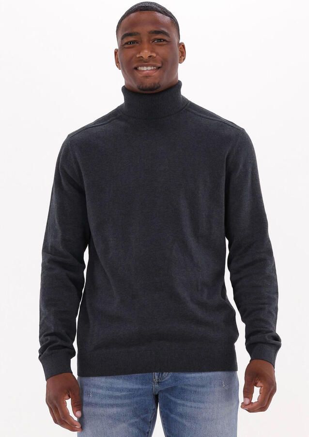 SELECTED HOMME Heren Truien & Vesten Slhberg Roll Neck Noos Grijs - Foto 4
