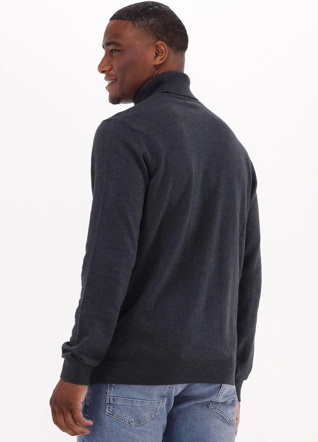 SELECTED HOMME Heren Truien & Vesten Slhberg Roll Neck Noos Grijs