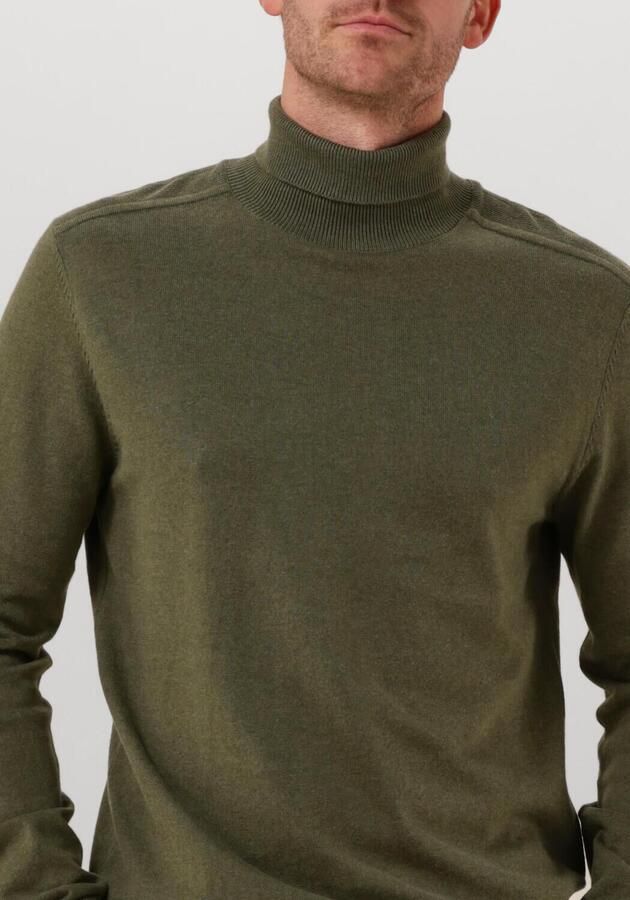 SELECTED HOMME Heren Truien & Vesten Slhberg Roll Neck Noos Groen - Foto 2