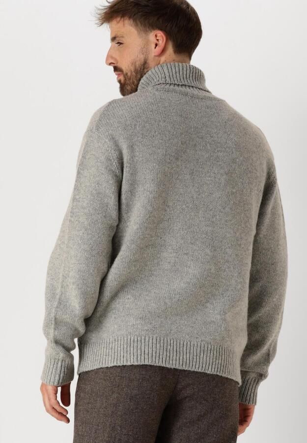 SELECTED HOMME Heren Truien & Vesten Slhcody Ls Knit Relaxed Roll Neck Grijs - Foto 2