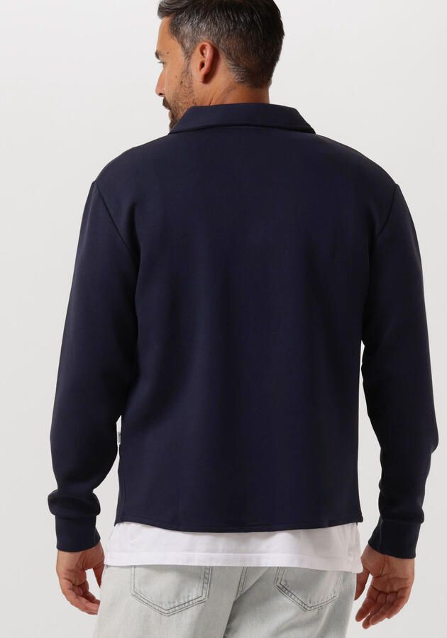 SELECTED HOMME Heren Truien & Vesten Slhemanuel Soft Full Zip Sweat Noos Donkerblauw