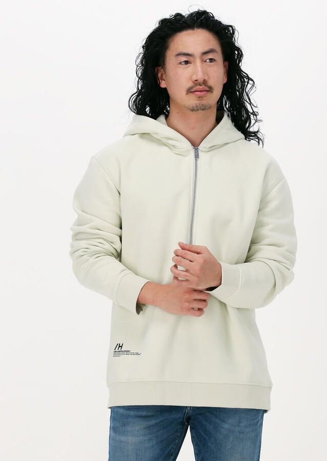 SELECTED MEN Heren Truien & Vesten Slhrelaxmajor Hood Sweat Grijs - Foto 4