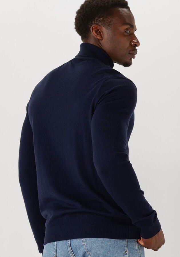 SELECTED HOMME Heren Truien & Vesten Slhtray Ls Knit Merino Roll Neck Donkerblauw