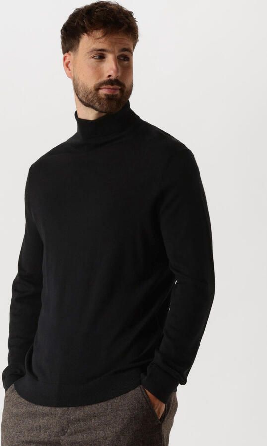 SELECTED HOMME Heren Truien & Vesten Slhtray Ls Knit Merino Roll Neck Zwart - Foto 4