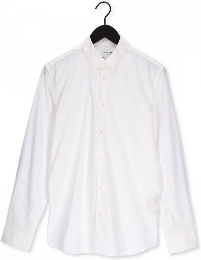 Selected Homme Witte Klassiek Overhemd Slimmichigan Shirt Ls B