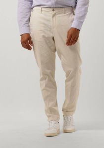 Selected Homme Witte Pantalon Slhrelax180-martin Linen Trouser Ex