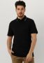 SELECTED HOMME Heren Polo's & T-shirts Slhleroy Coolmax Ss Polo B Zwart - Thumbnail 1