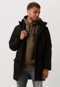 Selected Homme Lange jas met labelpatch model 'HECTOR'