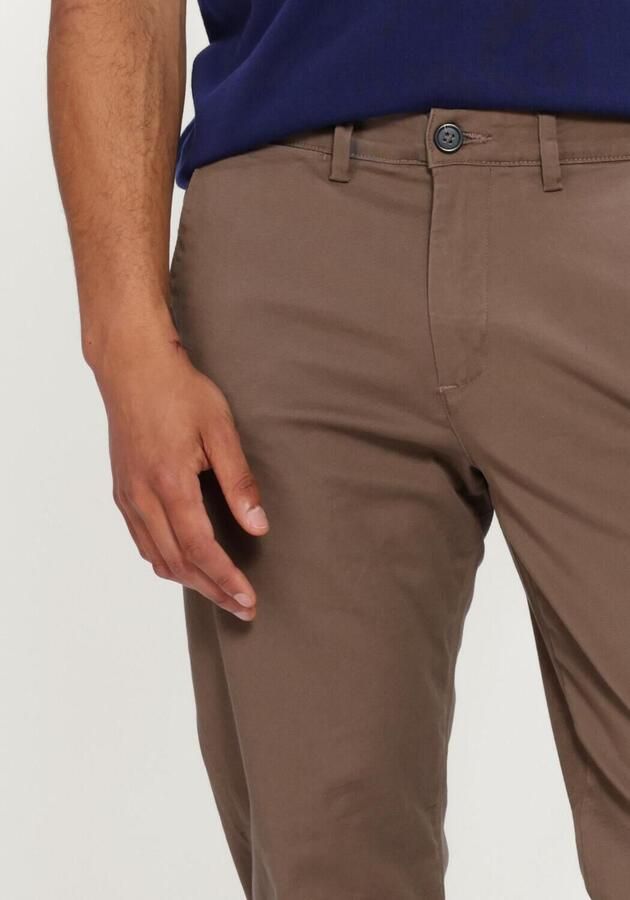 SELECTED MEN Heren Broeken Slh175-slim New Miles Flex Pant Noos Bruin - Foto 3