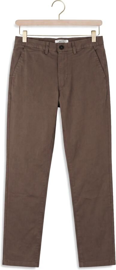 SELECTED MEN Heren Broeken Slh175-slim New Miles Flex Pant Noos Bruin - Foto 4