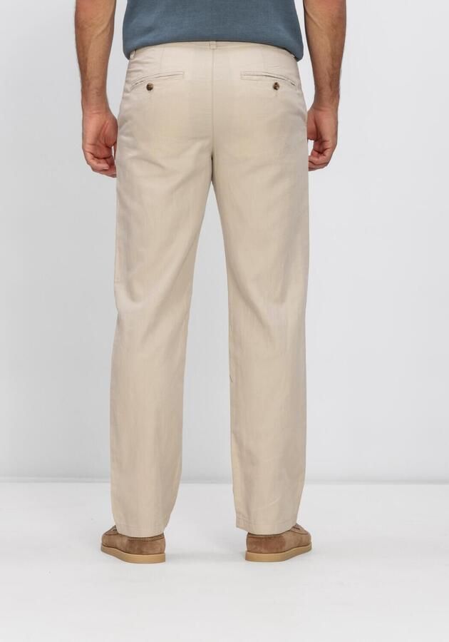 Selected Homme slim fit linnenbroek van mix van katoen en linnen model 'MILES' - Foto 2