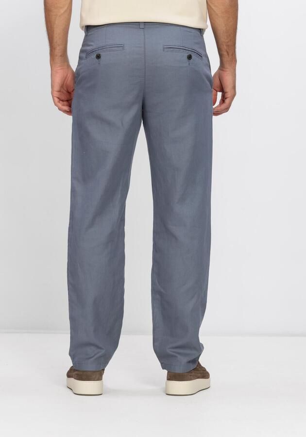 Selected Homme slim fit linnenbroek van mix van katoen en linnen model 'MILES' - Foto 2