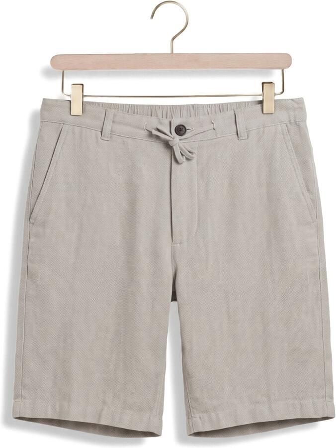 Selected Homme regular fit chino-shorts van mix van katoen en linnen model 'BRODY' - Foto 2