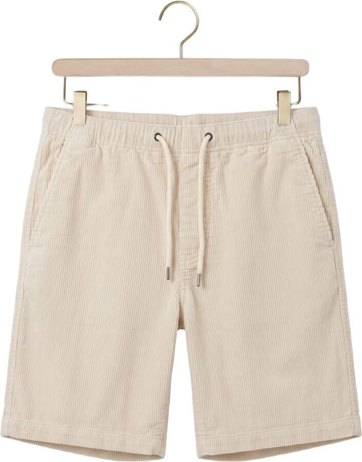 SELECTED MEN Heren Broeken Slhregular-jace Corduroy Shorts Noos Beige - Foto 2