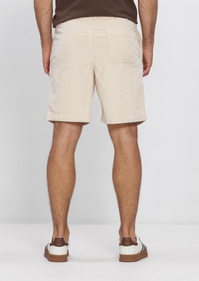 SELECTED MEN Heren Broeken Slhregular-jace Corduroy Shorts Noos Beige - Foto 3